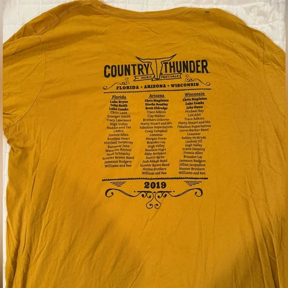 Gold/Black XL 2019 Country Thunder - Picture 2 of 2